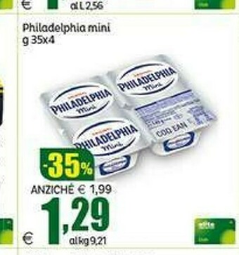 Elite Philadelphia Formaggio spalmabile offerta