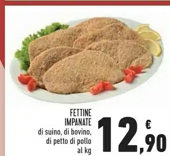 Conad Margherita Fettine Impanate Di Suino offerta
