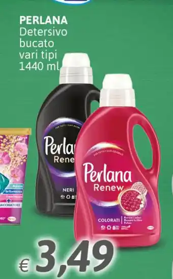 Crai Perlana Detersivo bucato vari tipi 1440 ml offerta