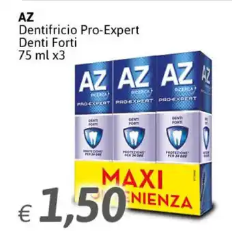 Crai AZ Dentifricio Pro-Expert Denti Forti 75ml x 3 offerta