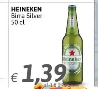 Crai Heineken Birra Silver 50 cl offerta