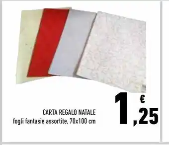 Conad Carta regalo natale offerta