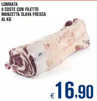 Adhoc Lombata 8 Coste con Filetto Manzetta Slava Fresca offerta