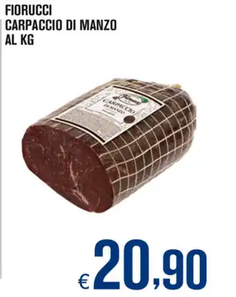Adhoc Fiorucci Carpaccio di Manzo offerta
