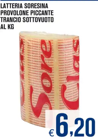 Soresina Latteria Provolone Piccante Trancio Sottovuoto