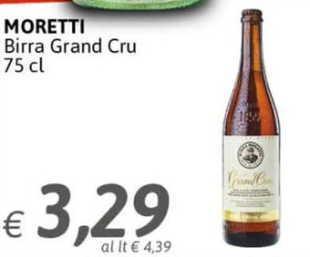 Crai Moretti Birra Grand Cru 75 cl offerta