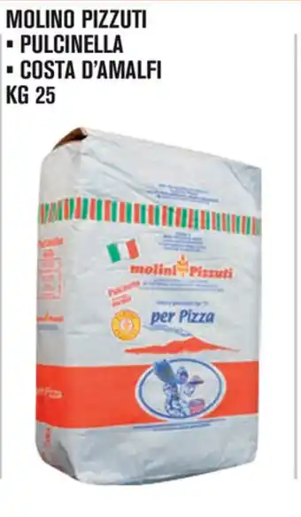 Adhoc Molino Pizzuta Pulcinella, Costa D'Amalfa 25kg offerta