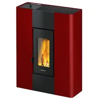 OBI Freepoint stufa a pellet roxy bordeaux offerta