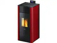 OBI Freepoint termostufa a pellet tesis 23 airtight bordeaux offerta