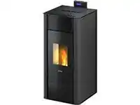 OBI Freepoint termostufa a pellet tesis 23 airtight antracite offerta