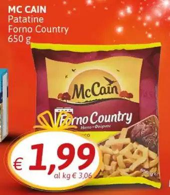 Crai Mc Cain Patatine Forno Country offerta
