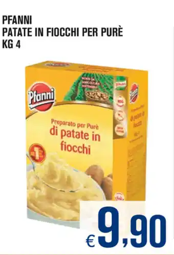 Adhoc Pfanni Patate in Fiocchi per Purè 4kg offerta
