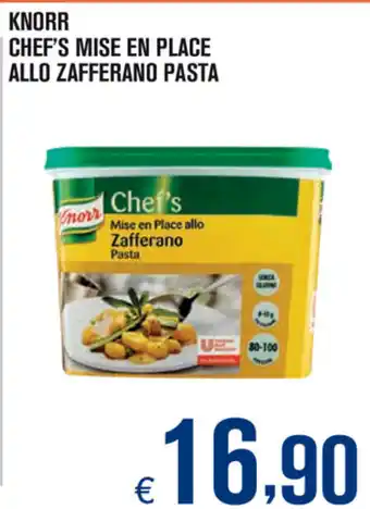 Adhoc Knorr Chef's Mise en Place Allo Zafferano Pasta offerta