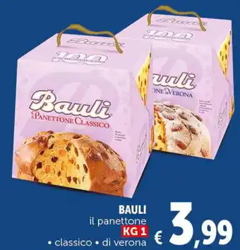 Deco Supermercati Bauli IL Panettone classico/di verona 1 kg offerta