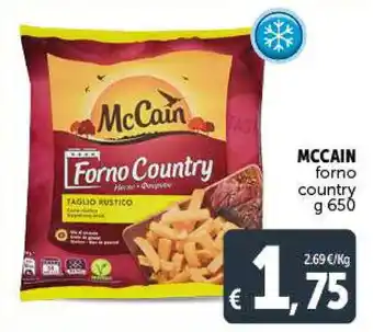 Deco Supermercati Mc Cain Forno Country 650 g offerta