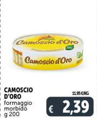 Deco Supermercati Camoscio D'Oro formaggio morbido g 200 offerta