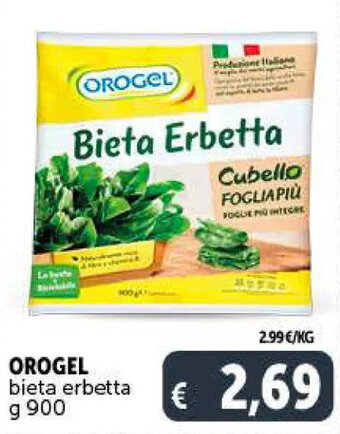 Deco Supermercati Orogel Bieta Erbetta g 900 offerta
