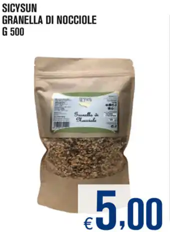 Adhoc Sicysun Granella di Nocciole 500g offerta
