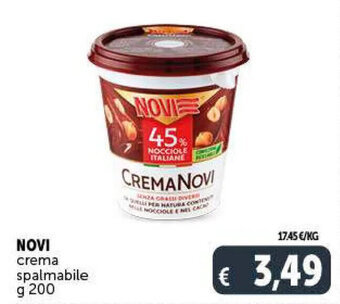 Deco Supermercati Novi crema spalmabile g 200 offerta