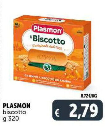 Deco Supermercati Plasmon biscotto g 320 offerta