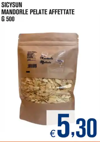 Adhoc Sicysun Mandorle Pelate Affettate 500g offerta