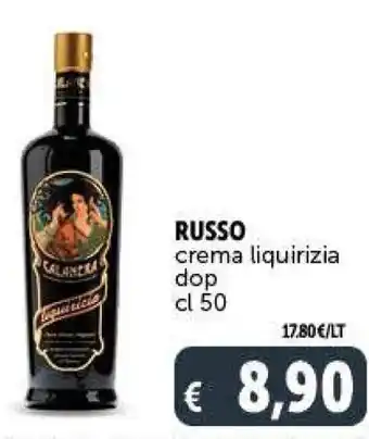 Deco Supermercati Russo cremo liquirizia dop cl 50 offerta