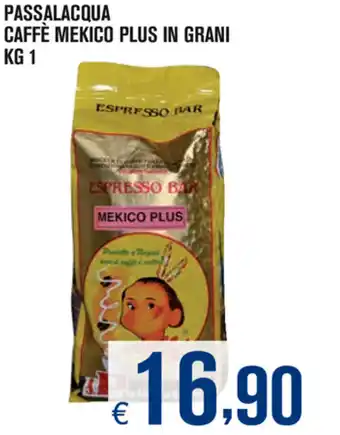 Adhoc Passalacqua Caffè Mekico Plus in Grani 1kg offerta