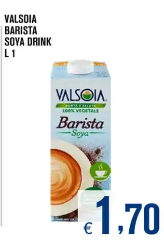 Valsoia Barista Soya Drink 1L