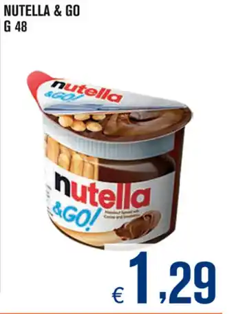 Adhoc Nutella & Go 48g offerta