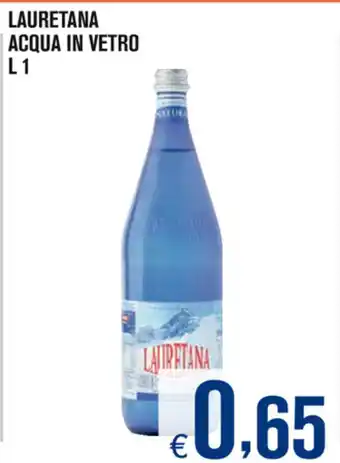 Lauretana Acqua in Vetro 1L