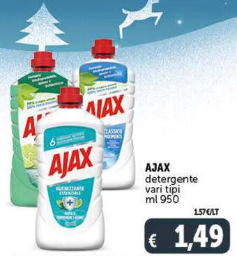 Deco Supermercati Ajax detergente vari tipi ml 950` offerta