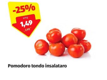 ALDI Pomodoro tondo insalataro offerta