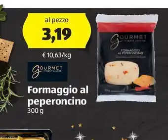 ALDI Formaggio al peperoncino offerta