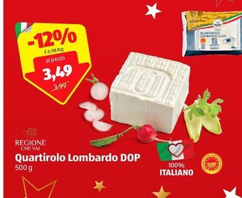 ALDI Quartirolo lombardo dop offerta