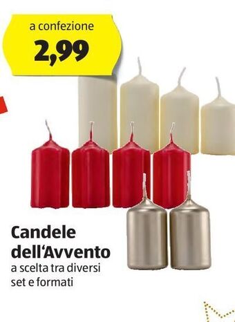 ALDI Candele dell'avvento offerta