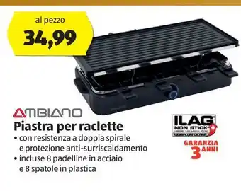 Piastra per raclette