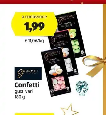 ALDI Confetti konfekte offerta