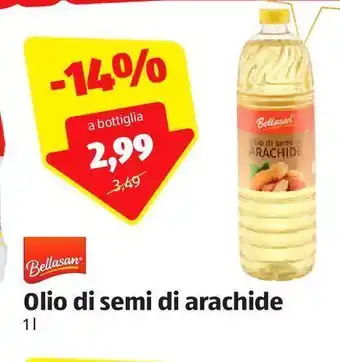 ALDI Olio di semi di arachide offerta