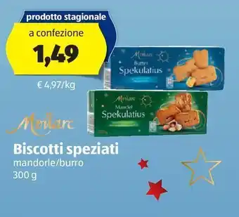 ALDI Biscotti speziati spekulatius offerta