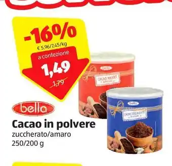 ALDI Cacao in polvere kakaopulver offerta