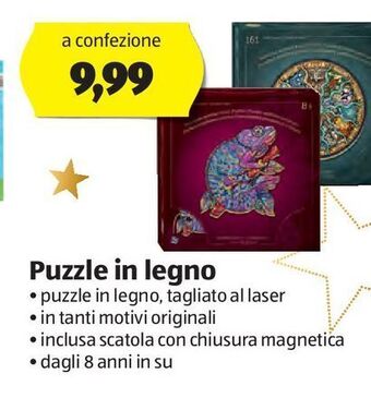 ALDI Puzzle in legno offerta