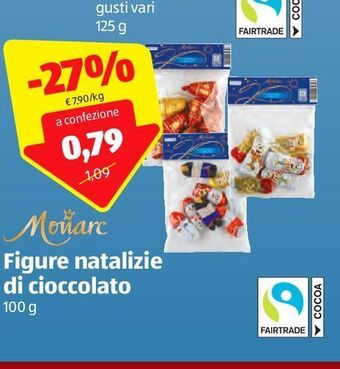 ALDI Figure natalizie di cioccolato offerta