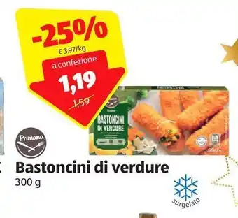 ALDI Bastoncini di verdure offerta