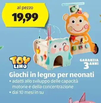 ALDI Giochi in legno per neonati offerta
