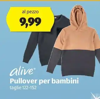 ALDI Pullover per bambini offerta