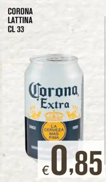 Adhoc Corona Lattina 33cl offerta