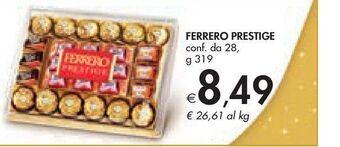 Bennet Ferrero prestige conf da 28 g 319 offerta