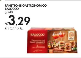 Bennet Panettone gastronomico balocco g 240 offerta