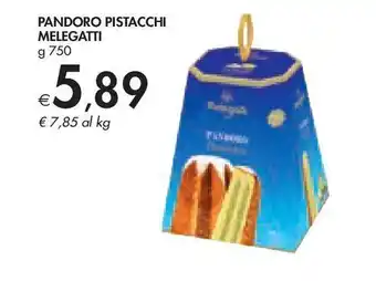 Bennet Pandoro pistacchi melegatti g 750 offerta