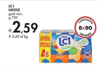 Bennet Lc1 nestlé gusti vari g 720 offerta
